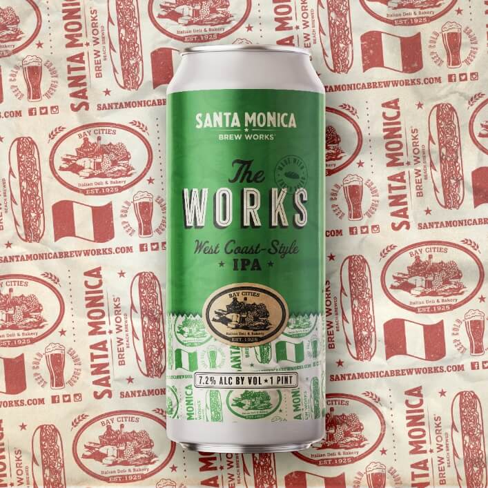 Santa Monica Brew Works the Works can
