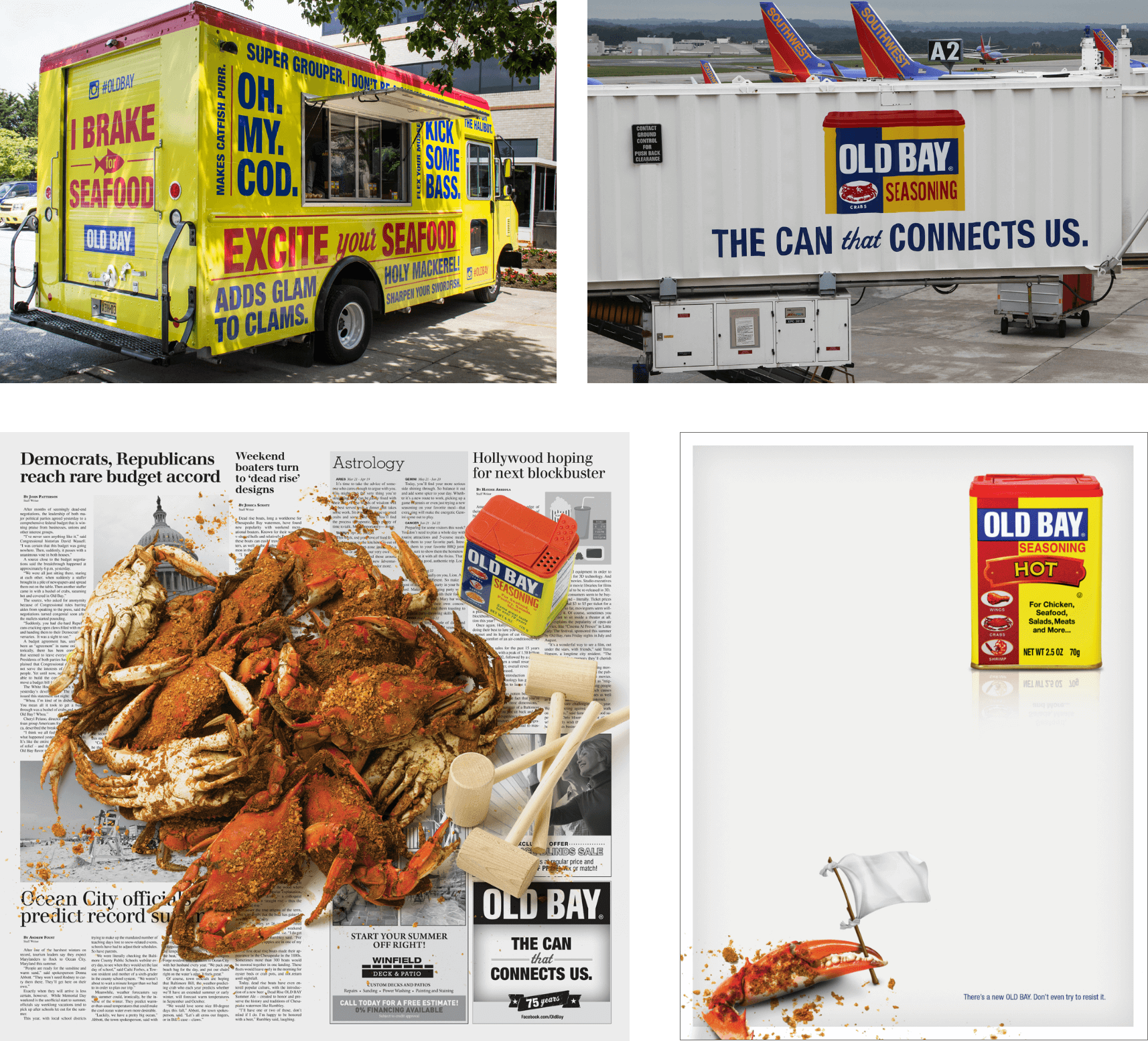 old bay assets collage